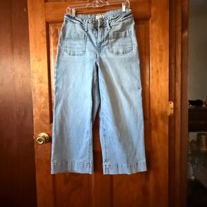 Maurices Light Blue Ankle Jeans